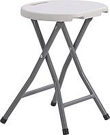 Стул складной Круглый Time Eco ТЕ-1832 Портативный складной стул Садовые столы и стулья Пластиковые стулья для