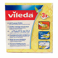 Салфетки для уборки Vileda Allpurpose Cloth 3 шт. (4003790025419)