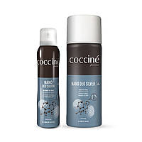 Дезодорант для обуви с частицами серебра Coccine NANO DEO SILVER 150/400 мл