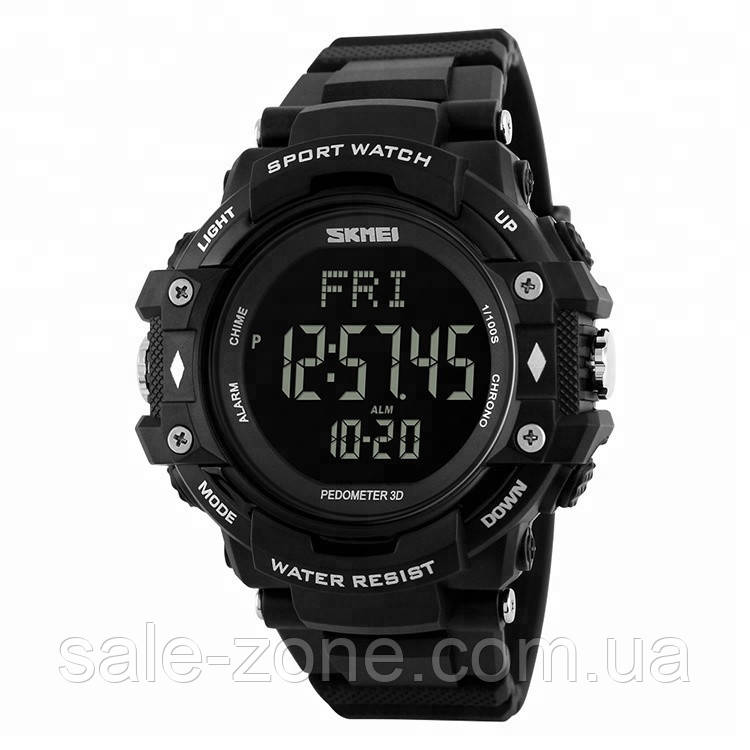 Мужские спортивные часы Skmei 1180 Черные - фото 1 - id-p553286640
