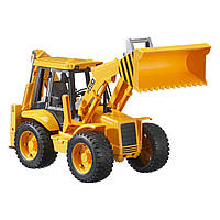 Спецтехника Bruder Дорожный погрузчик с экскаватором JCB 4CX М1:16 (02428)