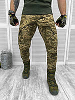 Тактические уставные штаны пиксель рип-стоп, усиленные военные брюки пиксель армейские манжеты на резинках зсу