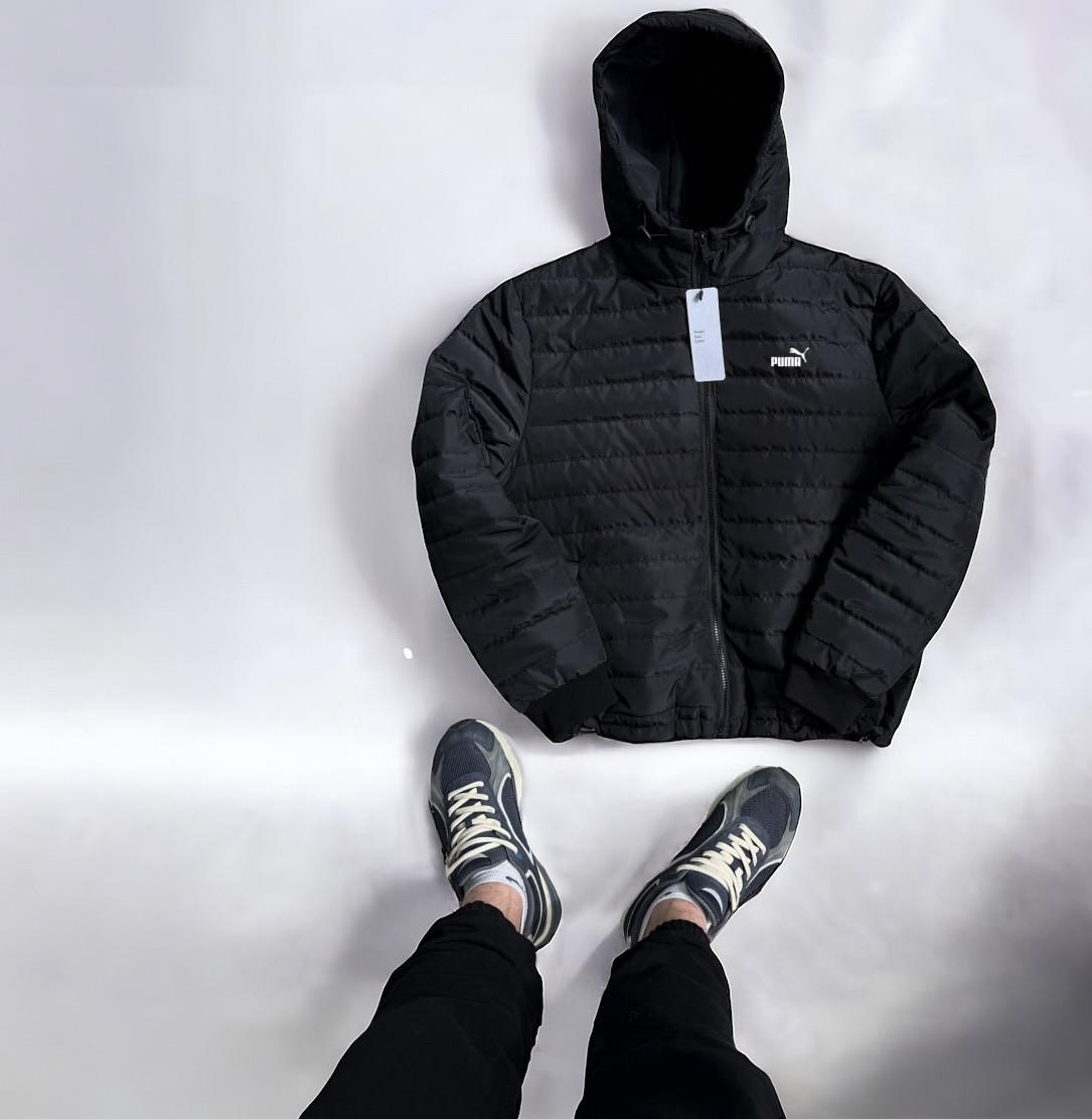 Чоловіча куртка Puma Пума весняна осіння демісезонна/молодіжна куртка весна осінь. Живе фото