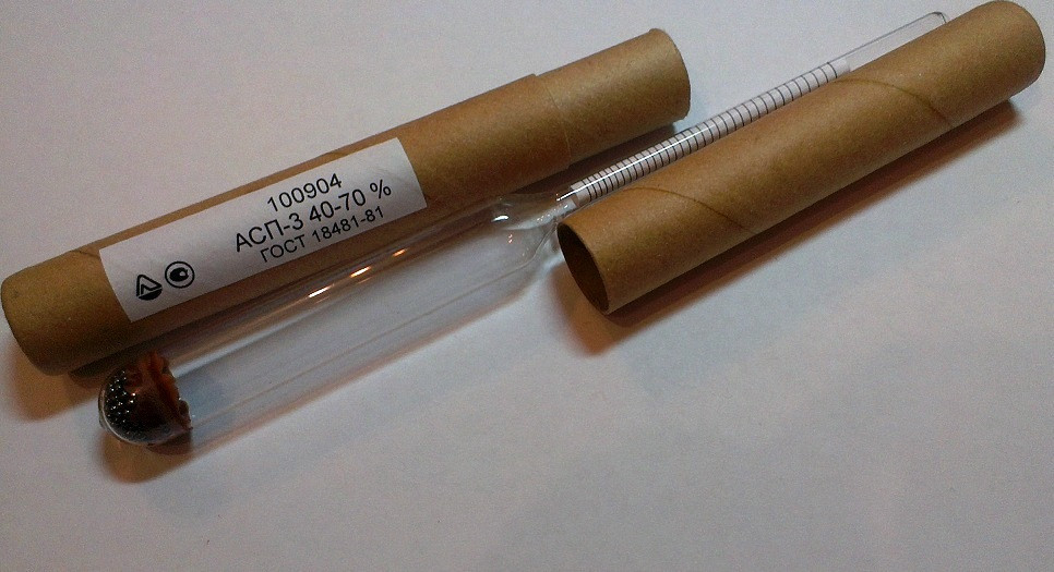 Ареометр АСП-3 40-70 ДСТУ ГОСТ 18481:2009