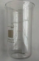 Стакан мерный В-1-1000 ТС (высокий с носиком) со шкалой V-1000 мл ГОСТ 25336-82 из термически стойкого стекла