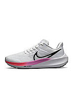 Женские кроссовки Nike Air Zoom White Rainbow белые легкие спортивные кроссовки весна лето для бега