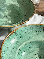 Тарілка для пасти 300 мл Rame Коричневий Лофт