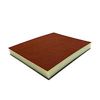 Абразивная губка двусторонняя Flexifoam Red Soft Pad CAO P150