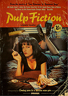 Настінний постер - плакат до фільму "Кримінальне чтиво - Pulp Fiction" (Ума Турман - Uma Thurman)