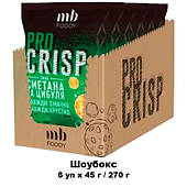 PRO CRISP сметана та цибуля, кукузні снеки, ситна закуска або швидке перекушування в дорозі для всієї родини