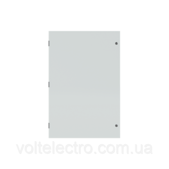 Металева шафа IP 65 з непрозорими дверима в комплекті з монтажною платою 1200x800x300 мм, фото 1