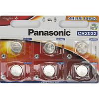 Батарейка Panasonic CR2032/6bl lithium (є 3 шт)