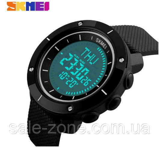 Наручные спортивные часы skmei 1216 Черные - фото 2 - id-p553287496