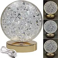 Настольная лампа с кристаллами и бриллиантами Creatice Table Lamp 19 4 Вт
