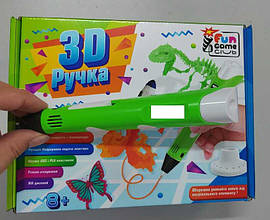 3D РУЧКА  "4FUN Game Club", USB кабель живлення, в коробці  22х6х17 см  57126