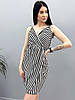 Літнє плаття-сарафан в смужку "Indiana" оптом | Батал | Розпродаж моделі, фото 3
