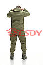 Костюм ESDY Softshell софтшел, тактичний. Олива, фото 2
