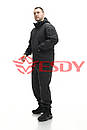 Костюм ESDY Softshell софтшел, тактичний. Чорний, фото 7