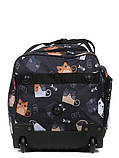 Сумка на колесах середня M киці 65x32x32см/66л/2.1кг/Worldline 891-65, фото 6