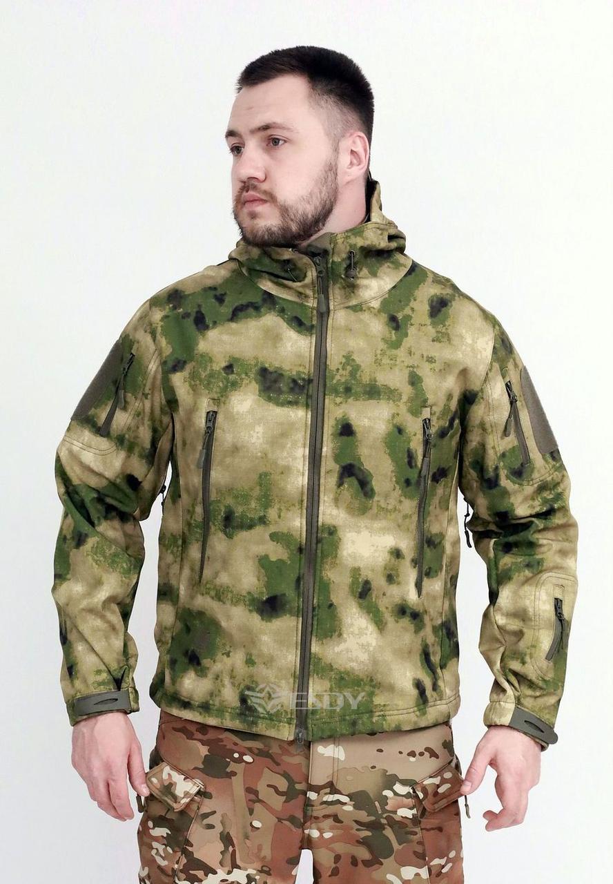 Куртка ESDY Softshell софтшел, тактична 01. A-TACS FG