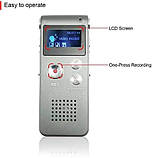 Портативний цифровий диктофон Digital Voice Recorder, фото 4