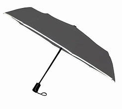 Чоловіча парасолька автомат Schwarzwolf сіра