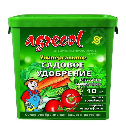 Удобрение универсальное садовое Agrecol 10 кг (ID#2185065119), цена ...