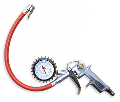 Пістолет для підкачування шин з манометром, STG01
