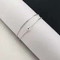 Срібний браслет, 18 см