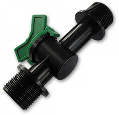 Мінікран лінійний різьба зовнішня 1/2" х 2, DSWZ10-1212L