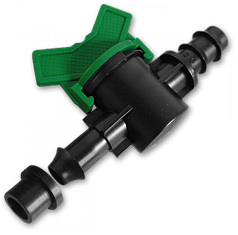 Старт-конектор з мінікраном, з прокладкою / штуцер для трубки 16мм, DSWZ13-16L