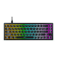 Клавиатура Xtrfy K5 68 keys Kailh Red Hot-swap RGB UA Black (K5-RGB-CPT-BLACK-R-UKR)