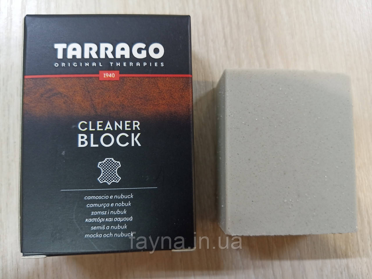 Гумка Tarrago Cleaner Block Nubuck