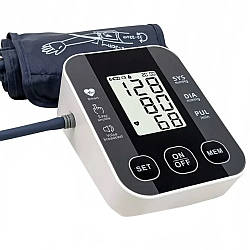 Електронний вимірювач тиску від батарейок, BP S10 / Тонометр / Апарат для вимірювання тиску