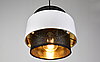 Сучасний підвісний світильник GLAMOUR люстра світильник стельовий білий чорний золотий 960-BZ4, фото 4