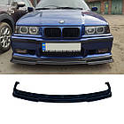 BMW E36 губа на М бампер GT стиля ABS пластик БМВ Е36 накладка ГТ на передній М3 бампер