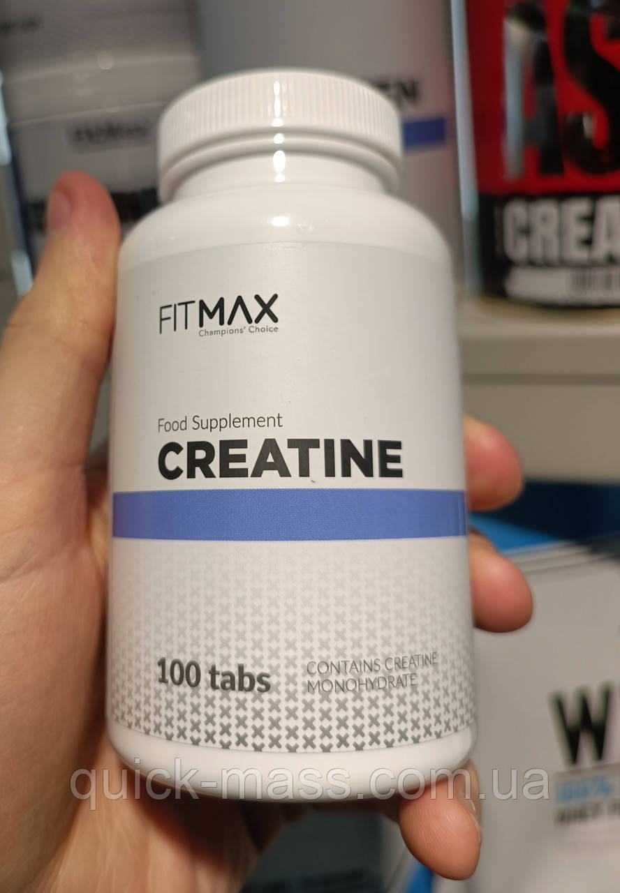 Креатин моногидрат FitMax Creatine Monohydrate 100 таб