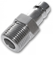 Штуцер "тато" РЗ 1/4", STAL-CHROM, SE2-2PM/STEEL