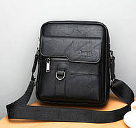 Модная мужская сумка планшет Jeep повседневная, барсетка сумка-планшет для мужчин эко кожа MSH