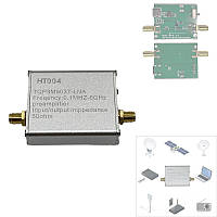 LNA підсилювач радіосигналу 0.1-6000МГц 20дБ Type-C, HTOOL HT004