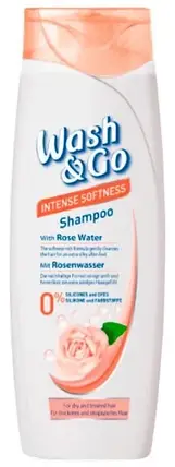 Шампунь з екстрактами трав для жирного волосся Wash & Go, 400 ml, фото 1