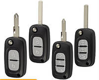 Корпус ключа Renault Clio Megane Kangoo Modu 2 и 3 кнопки