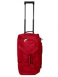 Сумка на колесах мала S червона 55x28x30см/46л/2кг/Worldline 898-55, фото 4