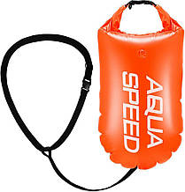 Буй для плавання Aqua Speed OPEN WATER SWIM BUOY 3977 помаранчевий Уні OSFM