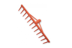 Граблі традиційні для сіна ПВХ - 12 зубців, без держака, KTG112