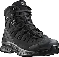 Оригинальные ботинки Salomon QUEST 4D GTX Forces 2,тактические полицейские берцы саломоны черные для полиции