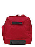 Сумка на колесах середня M червона 65x32x34/70л/2.2кг/Worldline 898-65, фото 5
