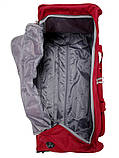 Сумка на колесах середня M червона 65x32x34/70л/2.2кг/Worldline 898-65, фото 8