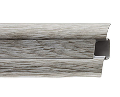 Плінтус LM55/45 Акація сіра 2,5 м ТМ "Arbiton"