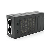 POE інжектор 15V 0.8A (12Вт) з портами Ethernet 10/100Мбіт/с, без кабеля живлення m